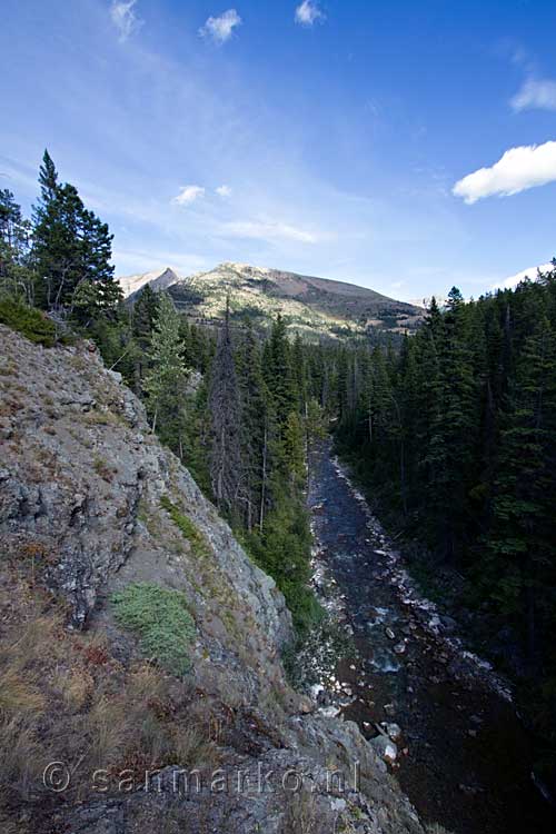 De Blakiston River in Waterton Lakes National Parks in Canada