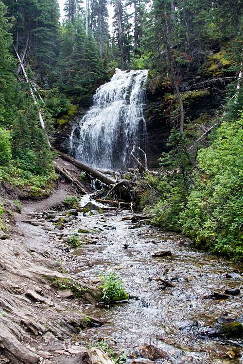 De Forum Falls in Waterton Laks National Park in Canada