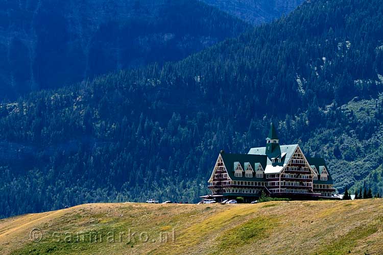 Prince of Wales hotel in Waterton Lakes National Park