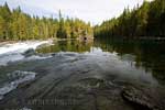 De Myanth Falls in de Clearwater River in Wells Gray Prov. Park