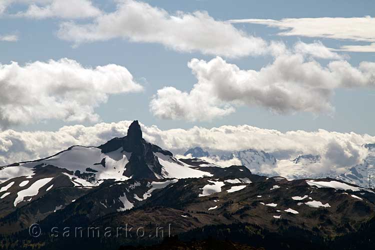 Uitzicht op de Black Tusk bij Whistler in Canada