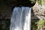 Een mooie close up van de Brandywine Falls bij Whistler