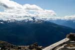 De Black Tusk gezien vanaf Whistler Mountain bij Whistler