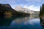 Emerald Lake in Yoho National Park bij Field in Canada