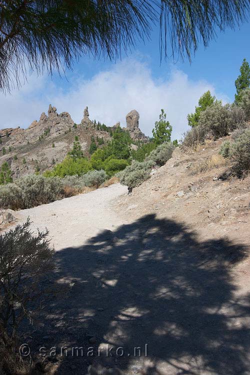 Een van de bekendste steken is de Roque Nublo op Gran Canaria