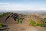 Uitzicht op de Caldera Pinos de Galdar op Gran Canaria