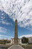 De vuurtoren van Maspalomas vlakbij Playa del Inglés op Gran Canaria