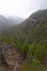 Uitzicht op de barranco de Soria richting Mogán op Gran Canaria