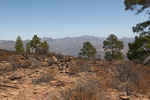 Een schitterend uitzicht vanaf de top Montaña de Tauro op Gran Canaria