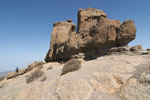 Wandelend bij de Roque Nublo het uitzicht vanaf de andere kant