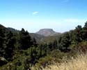 De tafelberg Fortaleza de Chipude gezien vanaf Alto de Garajonay  op La Gomera