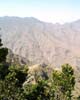 Uitzicht op de vallei van Vallehermoso op La Gomera