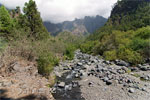 Rio de Taburiente in Parque Nacional de la Caldera de Taburiente op La Palma