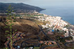 Santa Cruz de La Palma vanaf mirador La Concepcion op la Palma