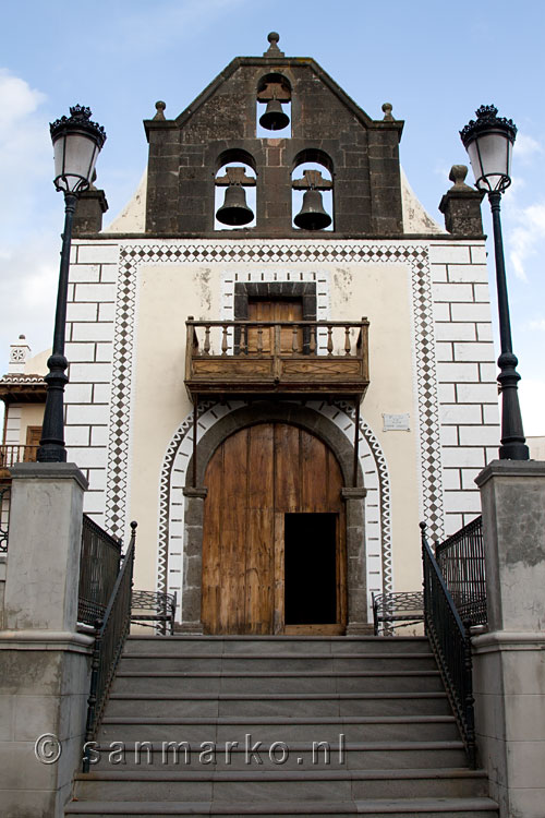 De kerk in het centrum van El Paso op La Palma