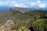 Vanaf de Cruz de Gala adembenemend uitzicht over het noordwesten van Tenerife