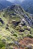 Uitzicht vanaf de mirador op het Anaga gebergte in het noorden van Tenerife in Spanje