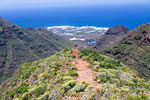 De eindbestemming van deze wandeling vanaf Cruz del Carmen naar Punta del Hidalgo op Tenerife