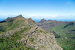 Roque de la Fortaleza gezien vanaf het wandelpad naar Roque de La Cabezaca bij Masca op Tenerife