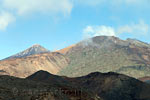 Een mooi uitzicht over El Teide en Pico Sur in de Las Cañadas op Tenerife op de Canarische Eilanden