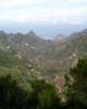 Een schitterend uitzicht op een afgelegen zij dal in Anaga op Tenerife