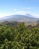 Uitzicht op de vulkaan de Teide vanaf Anaga op Tenerife