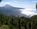 Het Oratova dal op Tenerife met op de achtergrond de Teide