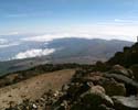 Uitzicht over Tenerife vanaf de Teide richting de noordkant bij Anaga