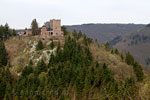 Burg Arras vanaf het uitzichtpunt tijdens de wandeling