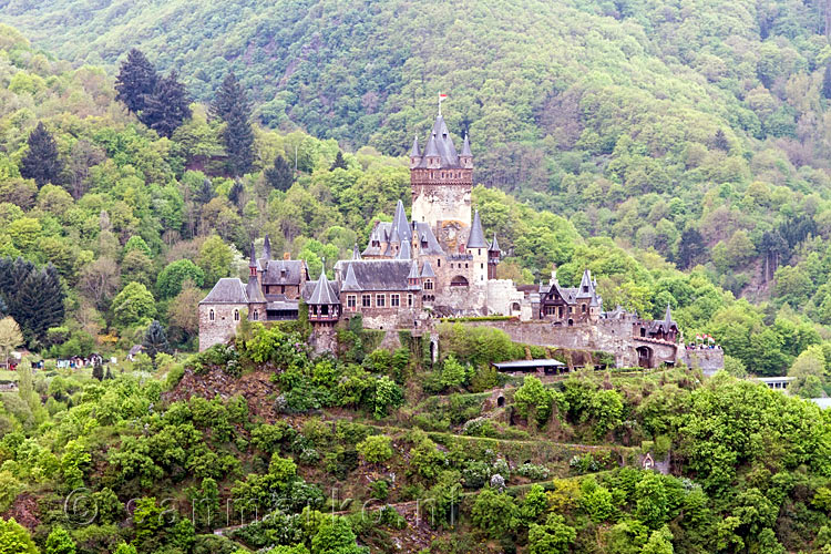 Bijna terug in Cochem met een schitterend uitzicht over Reichsburg Cochem