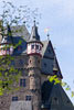 Nog een schitterend uitzicht op de Eltzer Burg in de Moezel in Duitsland