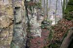 Wandelend door de mooie natuur van de de Teufelsschlucht bij Irrel