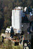 Uitzicht op Burg Eltz in de stijgers bij Wierschem
