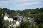 Nog een mooi uitzicht over Monschau in de Eifel in Duitsland