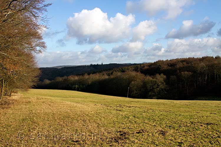 Nog een mooi uitzicht over de Eifel tijdens de rondwandeling bij Nohn vlakbij Adenau