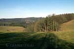 Het uitzicht tijdens onze wandeling bij Wershofen in de Eifel in Duitsland