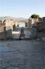 De waterleiding op Festos op Kreta in Griekenland