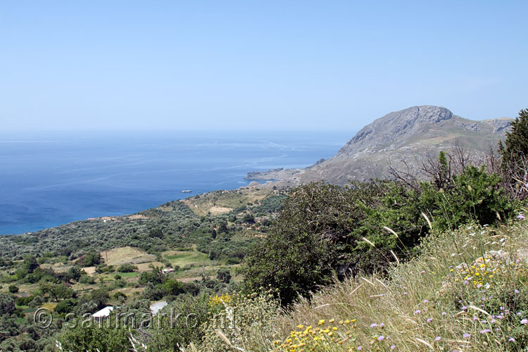 De zuidkust van Kreta