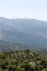 Uitzicht richting de Witte bergen, Lefka Ori op Kreta