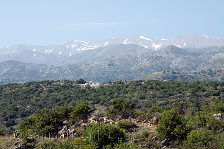 Het Idagebergte en Psiloritis op Kreta
