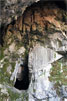 Binnen in de Ideon Andron grot op Kreta