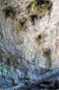 De top van de Ideon Andron grot op Kreta