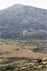 Uitzicht vanaf de Ideon Andron grot over het Nida Plateau