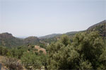 Uitzicht richting de zuidkust van Kreta vanaf de Sarakinaskloof
