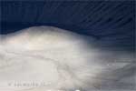 Closeup van de het maanlandschap op de bodem van de Hverfjall krater