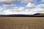 De Langjökull in het IJslandse binnenland vanaf de Kjölur F 35