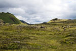Uitzicht over de Eldhraun bij Ljótipollur in Landmannalaugar