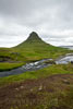Mount Kirkjufell (463m) vlakbij Grundarfjörður op Snæfellsnes op IJsland