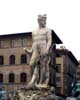 Standbeeld van Neptunus in Florence