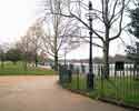 Een ingang van Hyde Park in Londen